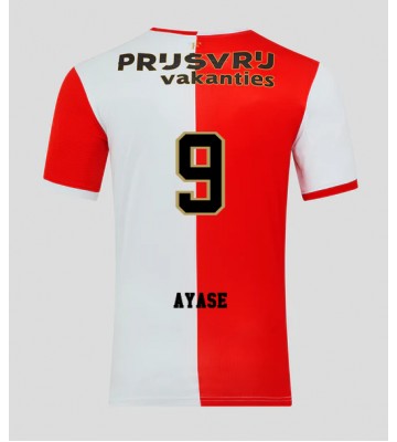 Feyenoord Ayase Ueda #9 Replica Home Stadium Shirt 2025-26 Short Sleeve